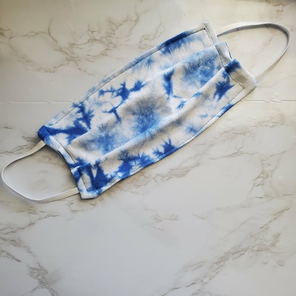 Hand Crafted Accessories - ADULT FACE MASK HANDMADE 2 LAYER COTTON TIE DYE